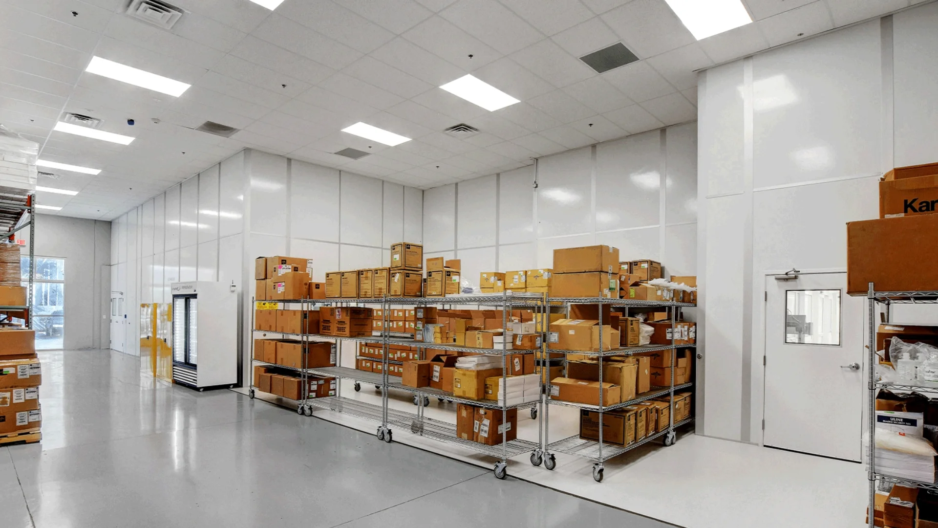 Cleanroom and technology industries collage