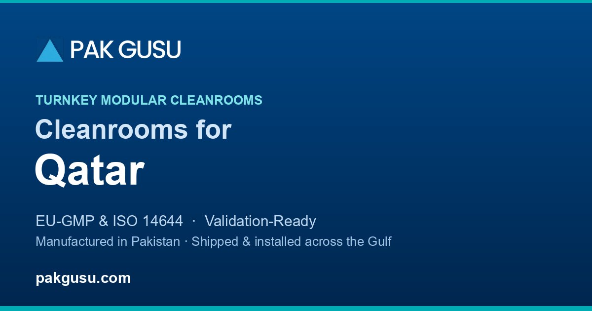 Cleanroom Validation (IQ/OQ/PQ)