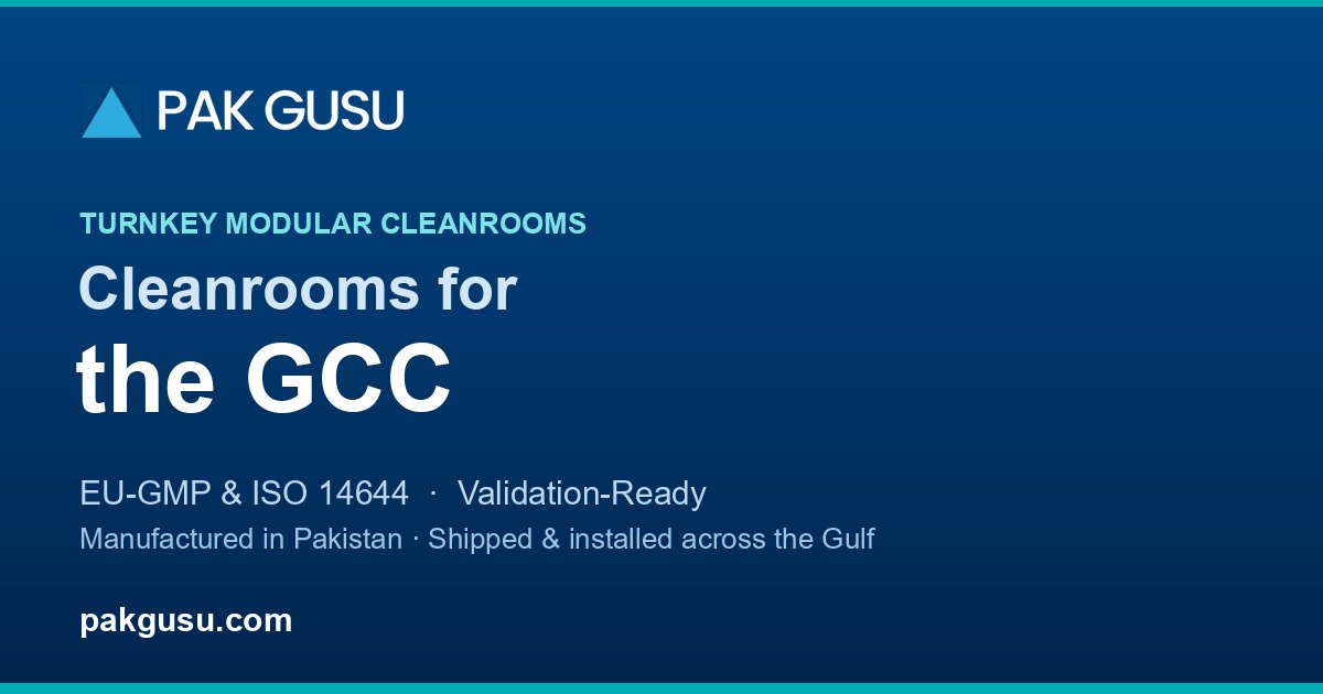 Cleanroom Cost Guide - UAE and Saudi
