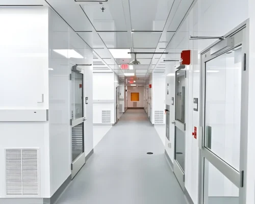 Particle counter in laboratory