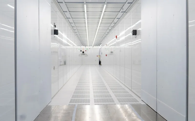 Cleanroom expansion construction